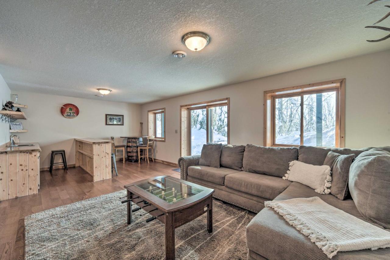 Scenic Hayward Lake View Retreat With Fire Pit エクステリア 写真